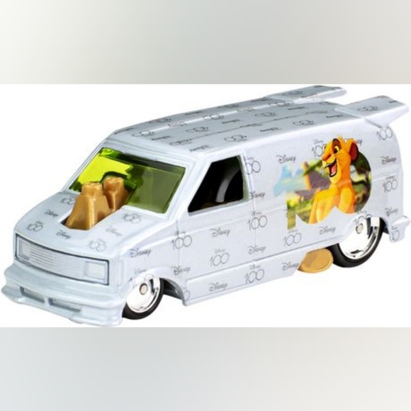 Hot Wheels Character Cars Disney 100 - Simba NWT - Picture 5 of 6